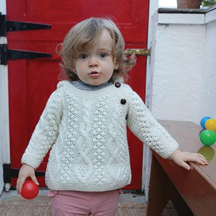 Baby girl irish sweater sale